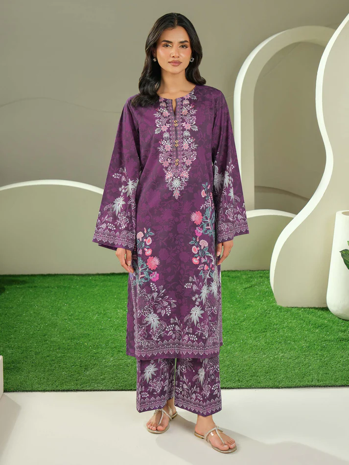 limlight 2pc lawn suit prinet