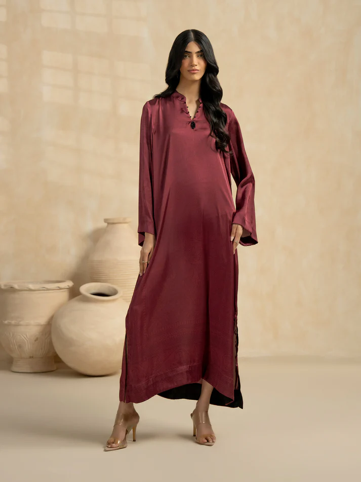 silk print shirt {pret}